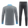 Sudadera De Entrenamiento Tottenham Hotspur Cremallera De Cuarto 2024-25 Gris - Hombre